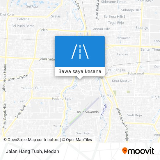 Peta Jalan Hang Tuah