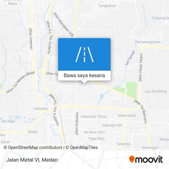 Peta Jalan Metal VI