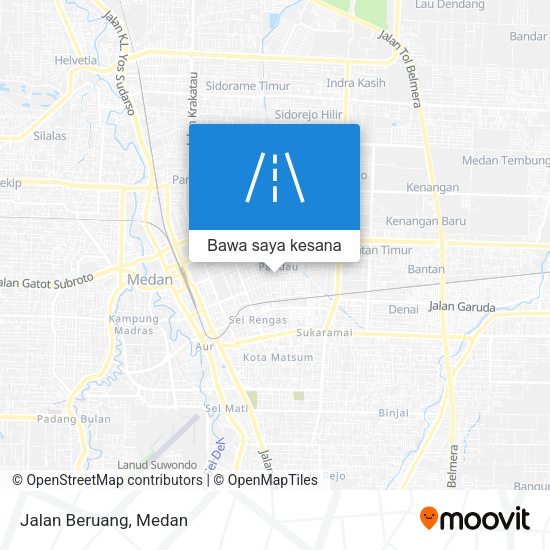 Peta Jalan Beruang