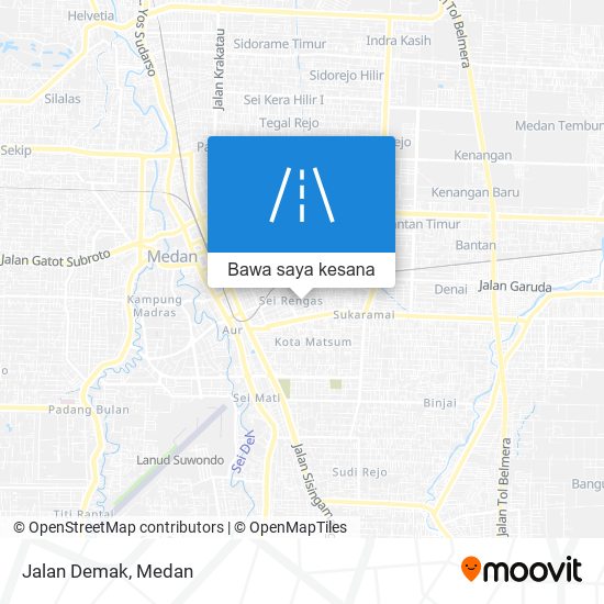 Peta Jalan Demak