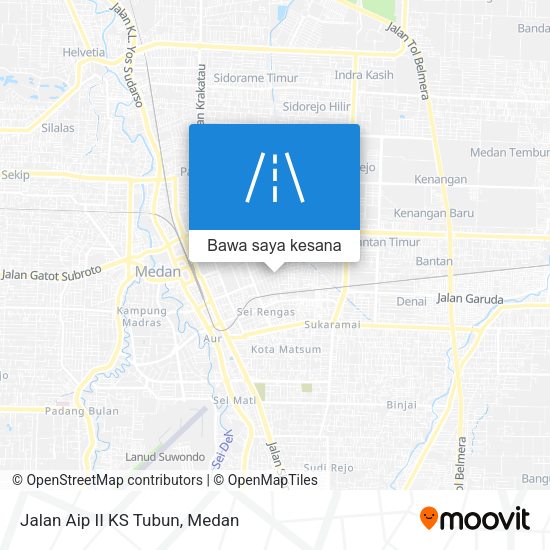 Peta Jalan Aip II KS Tubun