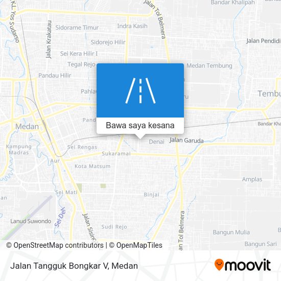 Peta Jalan Tangguk Bongkar V