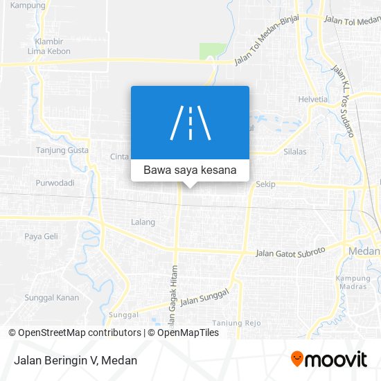 Peta Jalan Beringin V