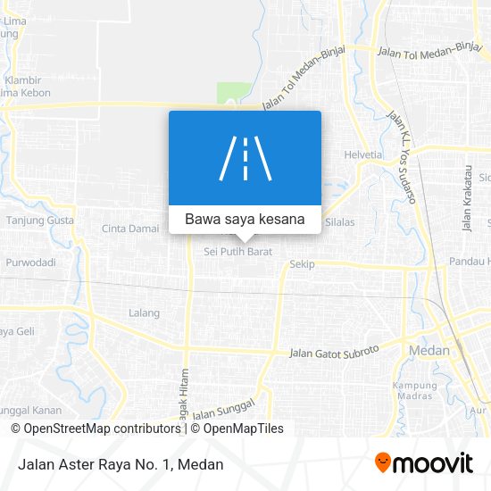 Peta Jalan Aster Raya No. 1