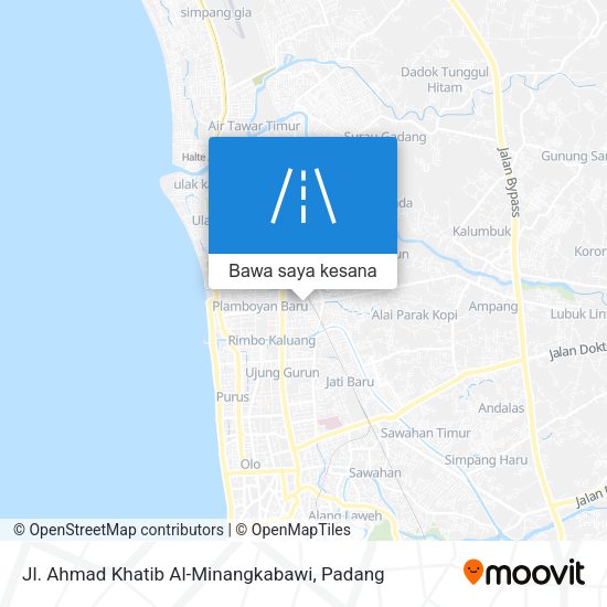 Peta Jl. Ahmad Khatib Al-Minangkabawi