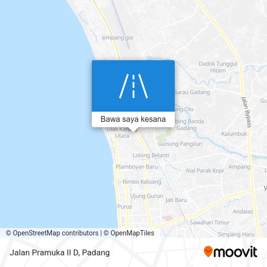 Peta Jalan Pramuka II D