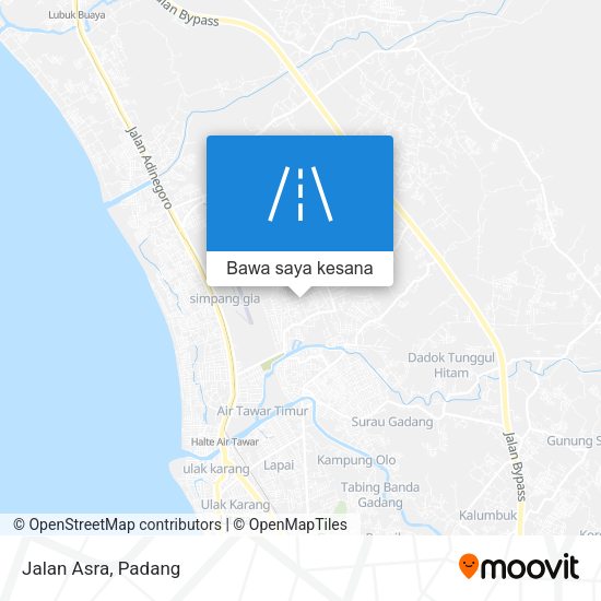 Peta Jalan Asra