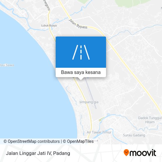 Peta Jalan Linggar Jati IV