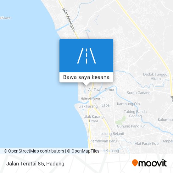 Peta Jalan Teratai 85