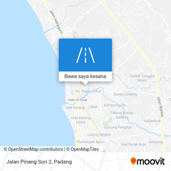 Peta Jalan Pinang Sori 2