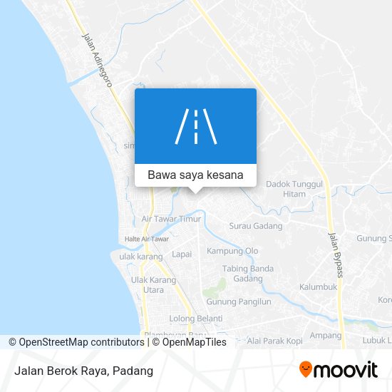 Peta Jalan Berok Raya