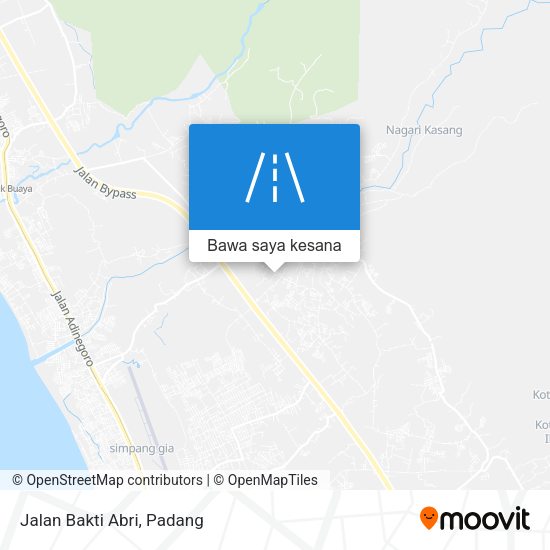 Peta Jalan Bakti Abri