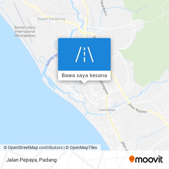 Peta Jalan Pepaya