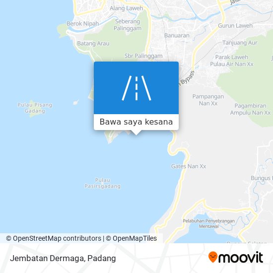 Peta Jembatan Dermaga