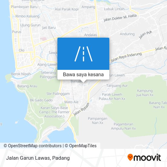 Peta Jalan Garun Lawas