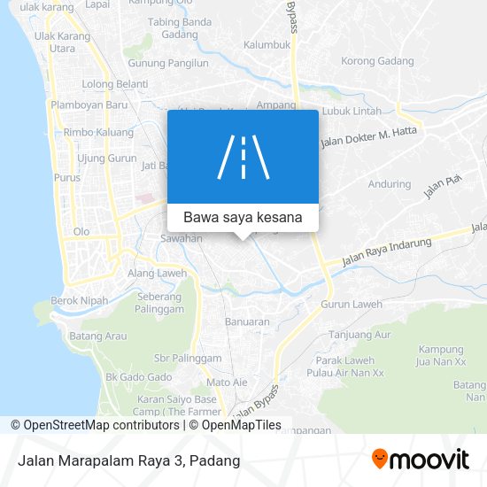 Peta Jalan Marapalam Raya 3