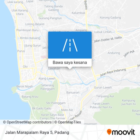 Peta Jalan Marapalam Raya 5