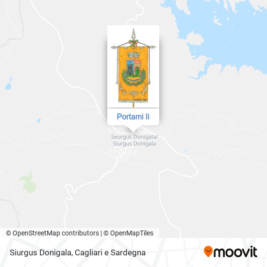 Mappa Siurgus Donigala