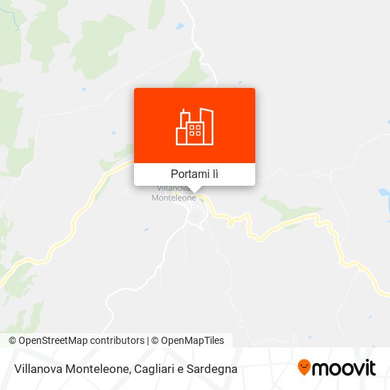 Mappa Villanova Monteleone