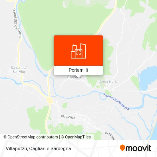 Mappa Villaputzu