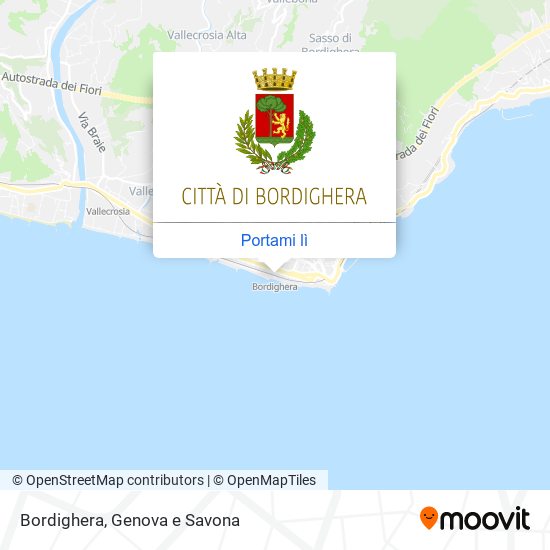 Mappa Bordighera