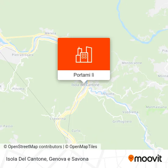 Mappa Isola Del Cantone