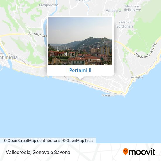 Mappa Vallecrosia