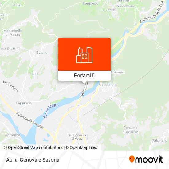 Mappa Aulla