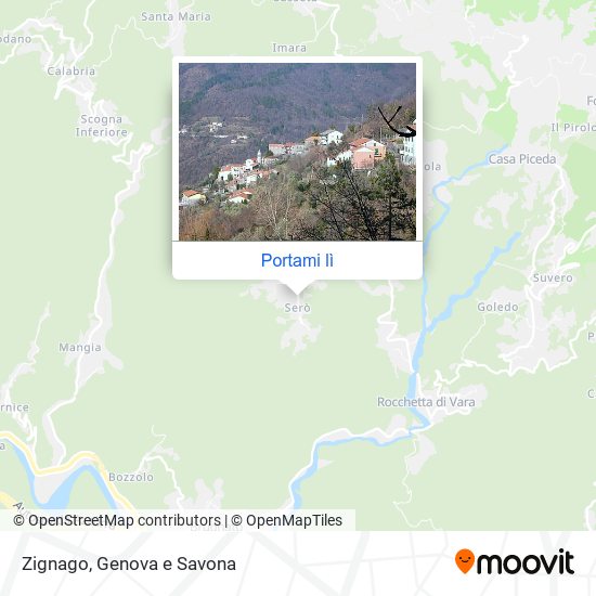 Mappa Zignago