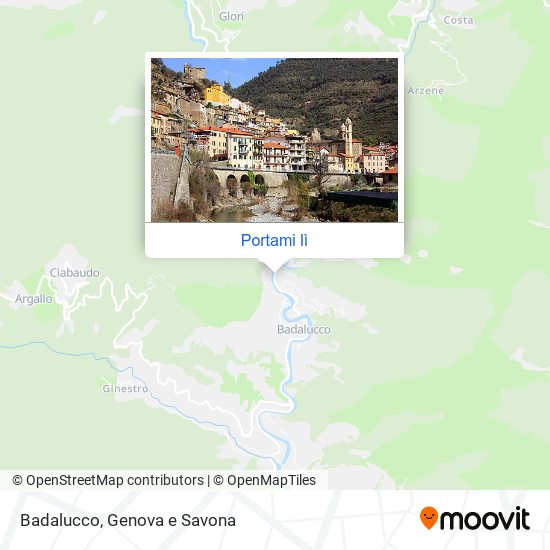 Mappa Badalucco
