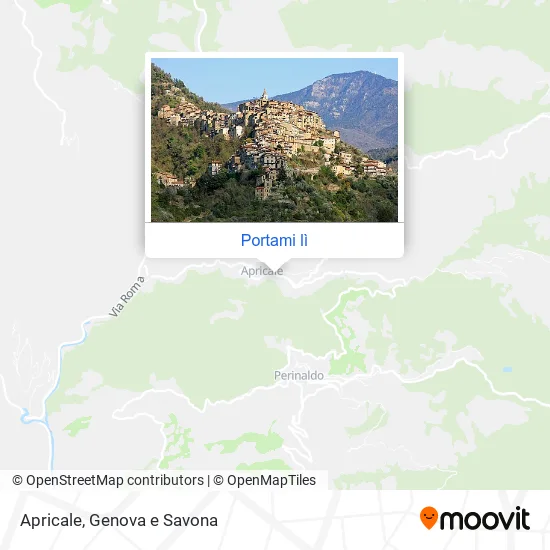 Mappa Apricale