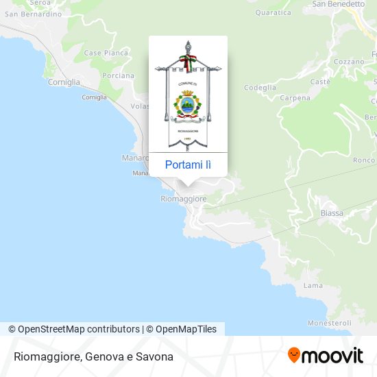 Mappa Riomaggiore