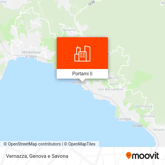 Mappa Vernazza