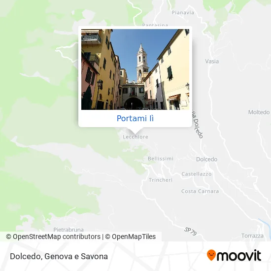 Mappa Dolcedo