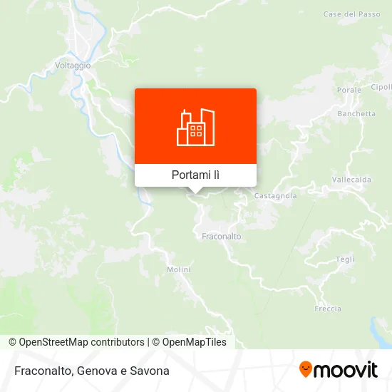 Mappa Fraconalto