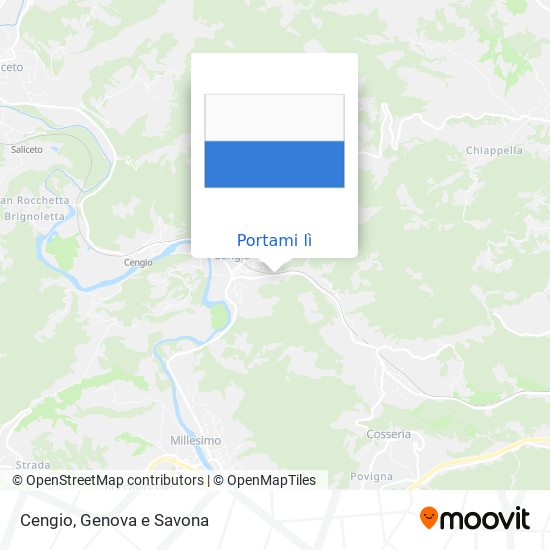Mappa Cengio