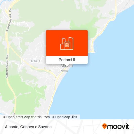 Mappa Alassio
