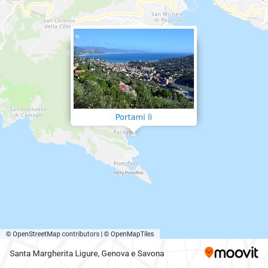 Mappa Santa Margherita Ligure
