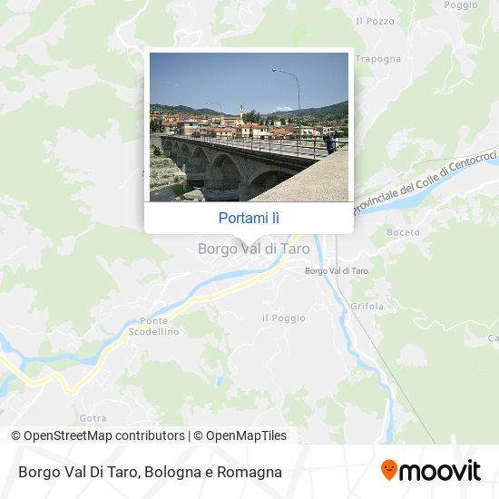Mappa Borgo Val Di Taro