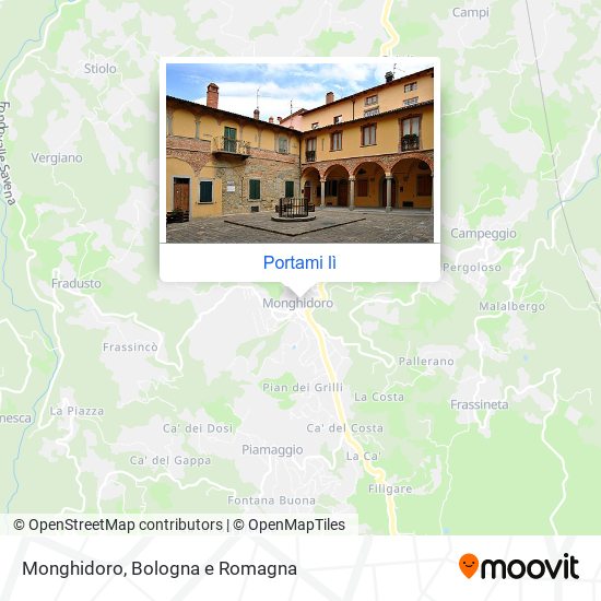 Mappa Monghidoro