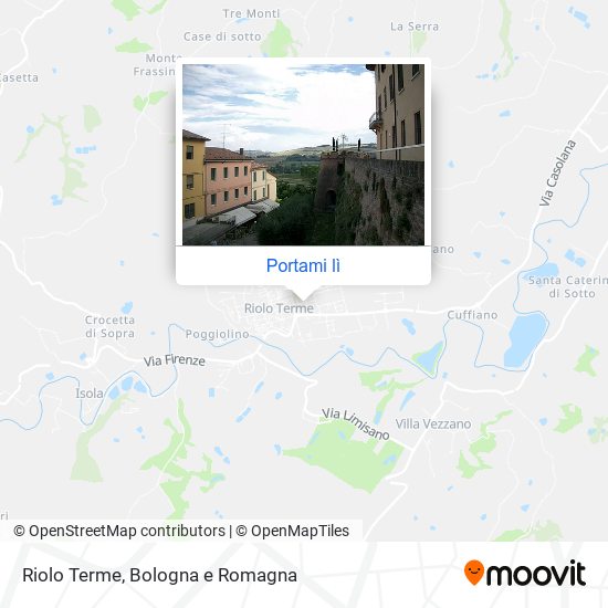 Mappa Riolo Terme