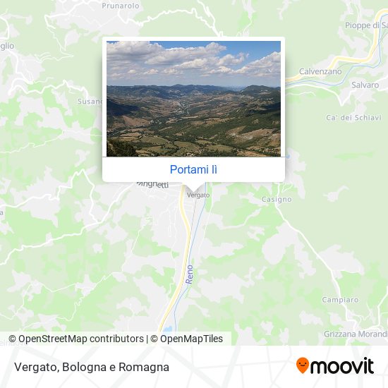 Mappa Vergato