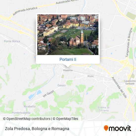 Mappa Zola Predosa