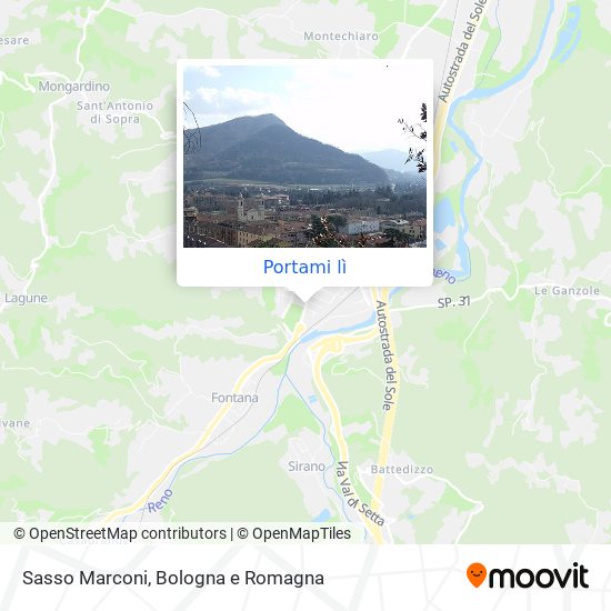 Mappa Sasso Marconi