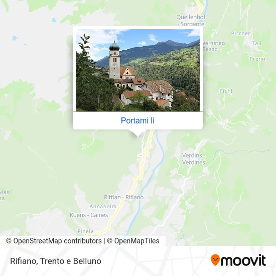 Mappa Rifiano