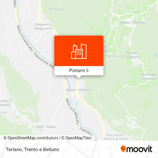 Mappa Terlano