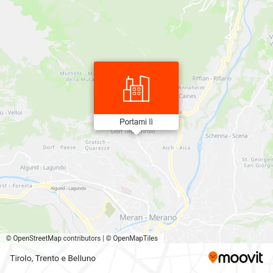 Mappa Tirolo