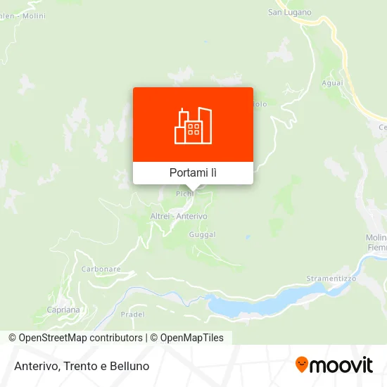 Mappa Anterivo