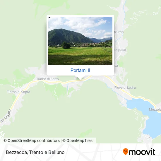 Mappa Bezzecca