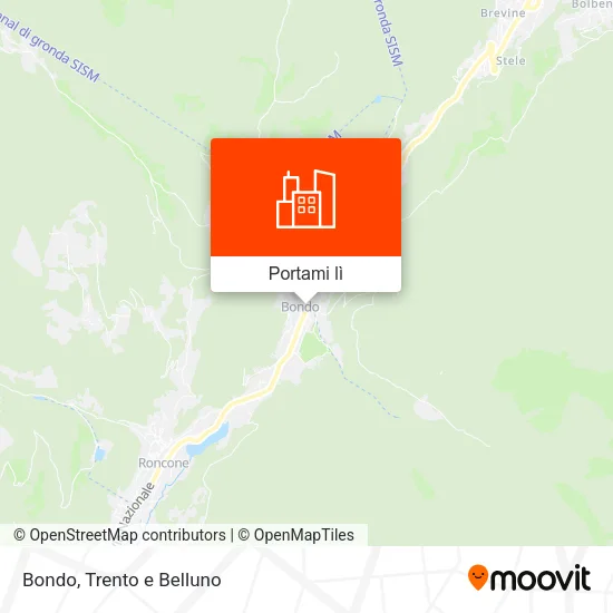 Mappa Bondo